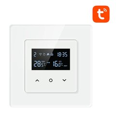 Smart Thermostat Avatto WT200-16A-W Electric Heating 16A WiFi TUYA kaina ir informacija | Elektros jungikliai, rozetės | pigu.lt