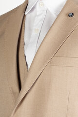 Пиджак мужской Frappoli, песочный цена и информация | Мужские пиджаки | pigu.lt