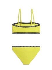 Calvin Klein maudymosi kostiumėlis mergaitėms 520883227, geltonas kaina ir informacija | Maudymukai mergaitėms | pigu.lt