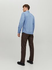 Jack & Jones мужская рубашка 12223001*01, голубой/синий 5715364738739 цена и информация | Мужские рубашки | pigu.lt