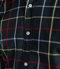 Espada мужская рубашка  861605 01, черный/черный 861605*01-XL цена и информация | Мужские рубашки | pigu.lt
