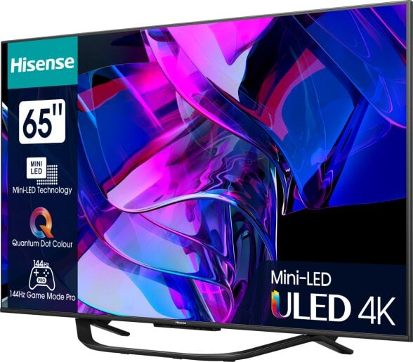 Hisense 65U7KQ kaina ir informacija | Televizoriai | pigu.lt