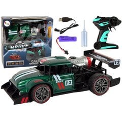 Nuotoliniu būdu valdomas sportinis automobilis Lean Toys 1:16, žalias цена и информация | Игрушки для мальчиков | pigu.lt