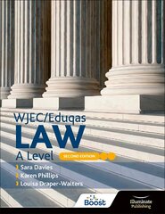 WJEC/Eduqas Law A Level: Second Edition цена и информация | Книги для подростков и молодежи | pigu.lt