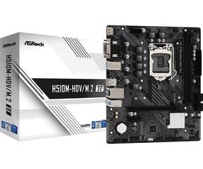 Asrock H510M-HDV/M.2 SE цена и информация | Материнские платы | pigu.lt