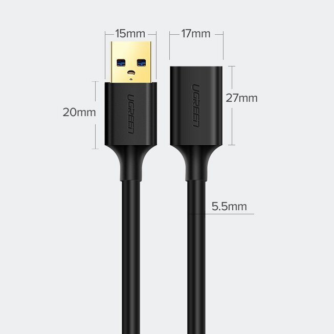 Ugreen US129 10373 цена и информация | Adapteriai, USB šakotuvai | pigu.lt