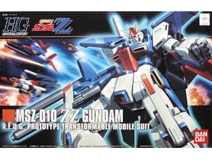 Bandai - HGUC MSZ-010 ZZ Gundam, 1/144, 57954 цена и информация | Конструкторы и кубики | pigu.lt
