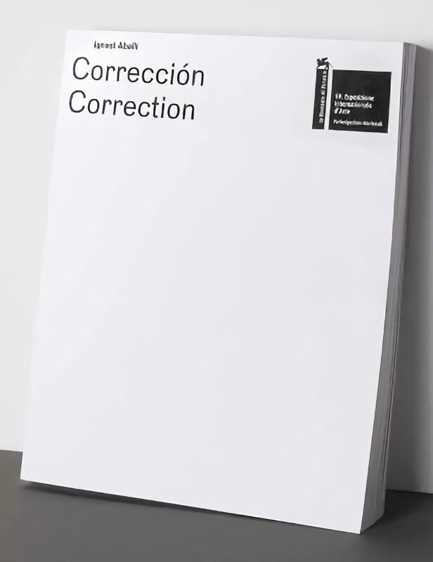 Ignasi Aballi: Correccion / Correction kaina ir informacija | Knygos apie meną | pigu.lt