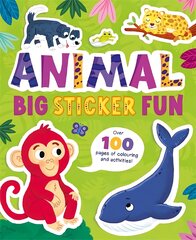 Animal Big Sticker Fun kaina ir informacija | Knygos mažiesiems | pigu.lt
