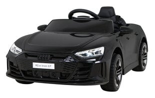 Vienvietis vaikiškas elektromobilis Audi RS E-Tron GT, juodas kaina ir informacija | Elektromobiliai vaikams | pigu.lt