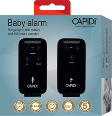 Mobili auklė CAPiDi Baby Alarm, black kaina ir informacija | Mobilios auklės | pigu.lt