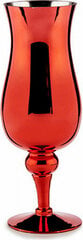 Gift Decor Candleholder Crystal Red 13,5 x 35 x 13,5 cm (6 Units) kaina ir informacija | Žvakės, Žvakidės | pigu.lt