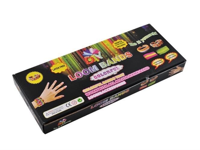 Apyrankių pynimo rinkinys Loom Bands (600 vnt. gumyčių) kaina ir informacija | Lavinamieji žaislai | pigu.lt