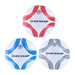 Futbolo kamuolys Dunlop, 5 dydis, baltas/mėlynas kaina ir informacija | Dunlop Futbolas | pigu.lt