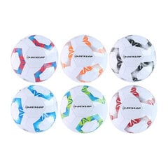 Futbolo kamuolys Dunlop, 5 dydis, baltas/oranžinis kaina ir informacija | Futbolo kamuoliai | pigu.lt