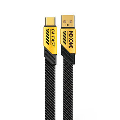 Wekome USB A/USB-C, 1 m kaina ir informacija | Kabeliai ir laidai | pigu.lt