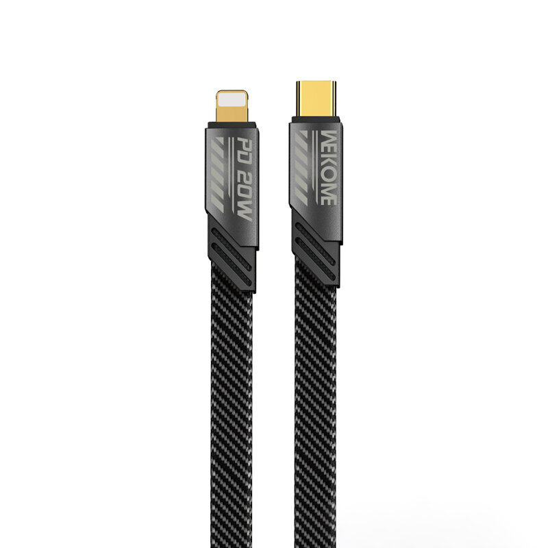 Wekome USB C/lightning, 1 m kaina ir informacija | Kabeliai ir laidai | pigu.lt