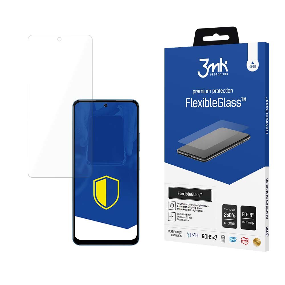 3MK FlexibleGlass Screen Protector kaina ir informacija | Apsauginės plėvelės telefonams | pigu.lt
