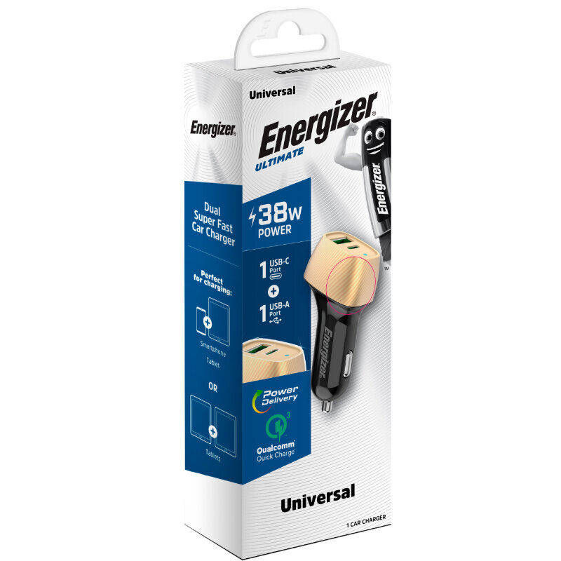 Energizer D38BG kaina ir informacija | Krovikliai telefonams | pigu.lt