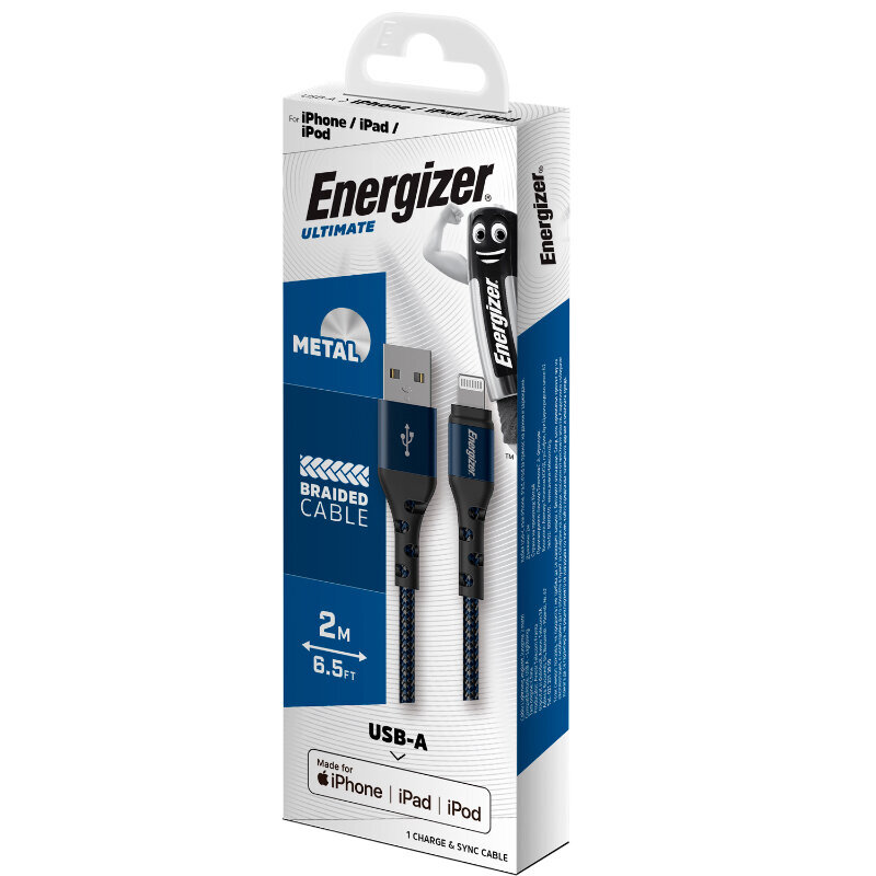 Energizer Ultimate C520LKBL kaina ir informacija | Laidai telefonams | pigu.lt