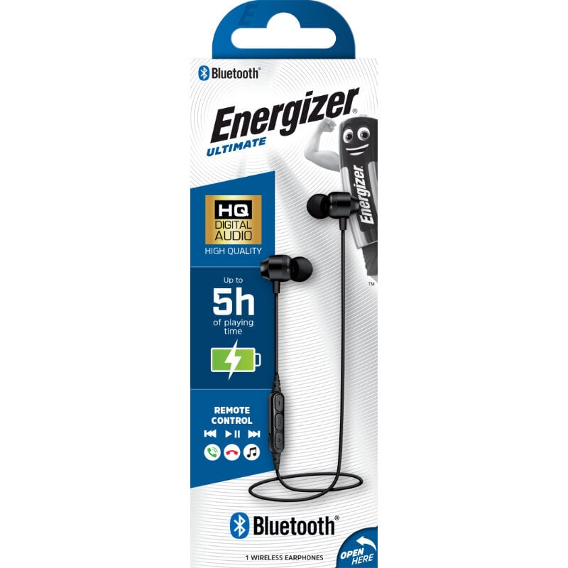 Energizer Ultimate CIBT20 Black kaina ir informacija | Ausinės | pigu.lt