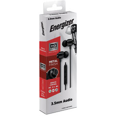 Energizer Classic CIA10 black kaina ir informacija | Ausinės | pigu.lt