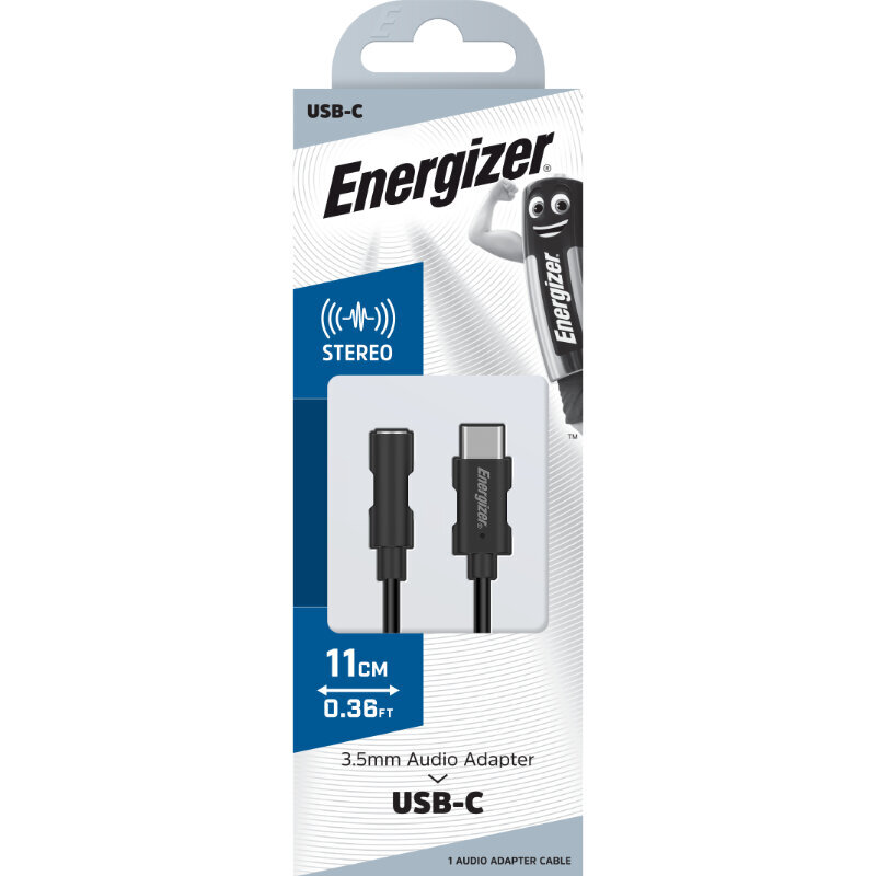 Energizer Ultimate C112CABK цена и информация | Adapteriai, USB šakotuvai | pigu.lt