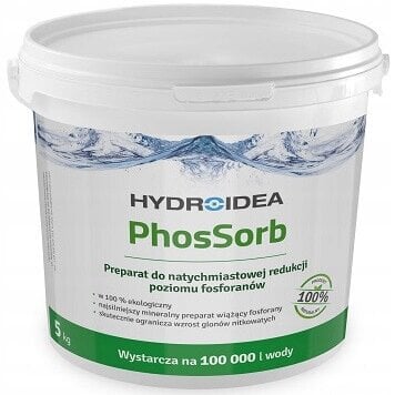 "Hydroidea PhosSorb" 5 kg Tvenkinių fosfatų mažinimas kaina ir informacija | Sodo baseinai ir jų priežiūros priemonės | pigu.lt