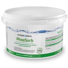 HIDROIDEA PHOSSORB 500G FOSFATŲ MAŽINIMO TVENKINYS kaina ir informacija | Sodo baseinai ir jų priežiūros priemonės | pigu.lt