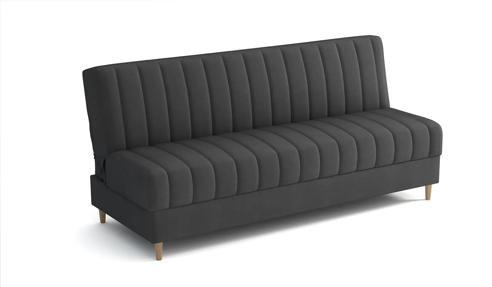 Sofa lova Klara Mini, pilka цена и информация | Sofos | pigu.lt