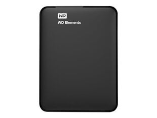 WD Elements 2.5" 3 TB, USB 3.0, Juoda kaina ir informacija | Išoriniai kietieji diskai (SSD, HDD) | pigu.lt