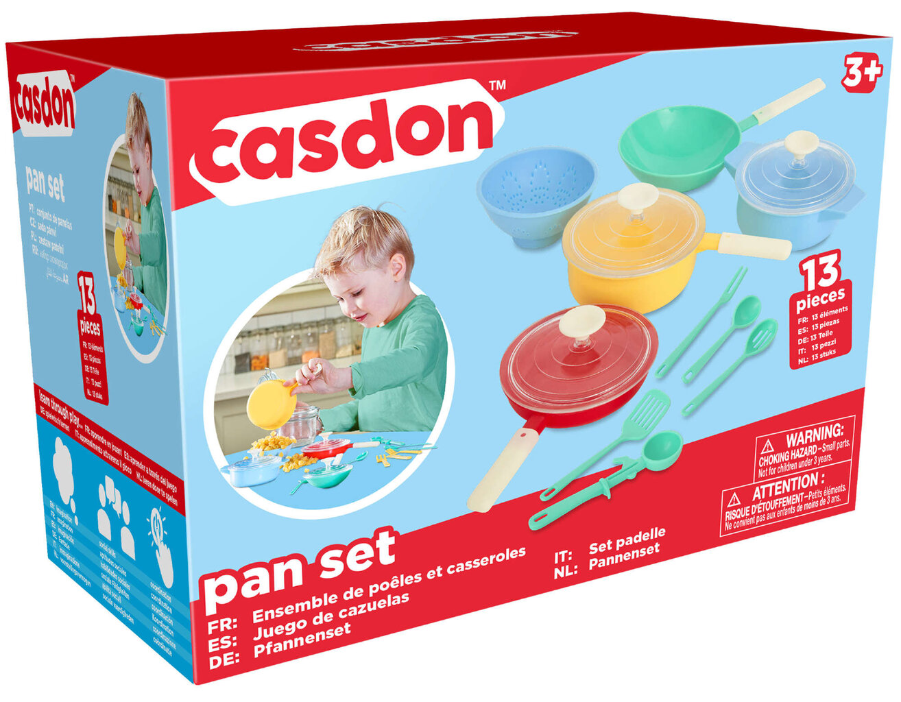 Žaislinių indų rinkinys Casdon, 13 d. цена и информация | Žaislai mergaitėms | pigu.lt