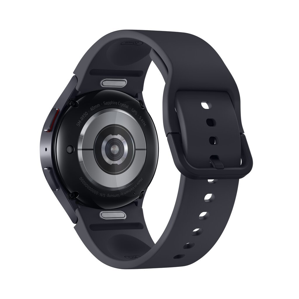 Samsung Galaxy Watch6 40mm BT Graphite SM-R930NZKAEUE цена и информация | Išmanieji laikrodžiai (smartwatch) | pigu.lt