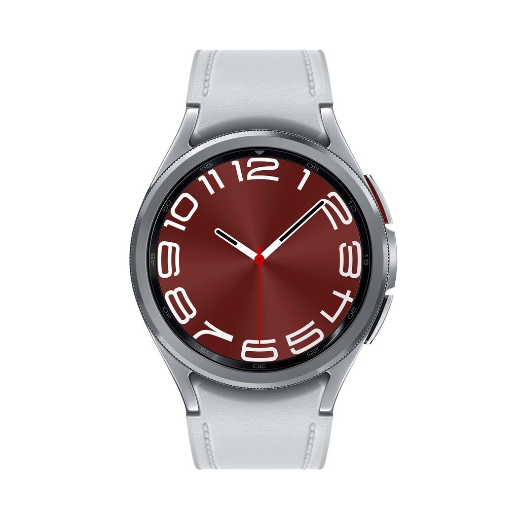 Samsung Galaxy Watch6 Classic 43mm BT Silver SM-R950NZSAEUE цена и информация | Išmanieji laikrodžiai (smartwatch) | pigu.lt