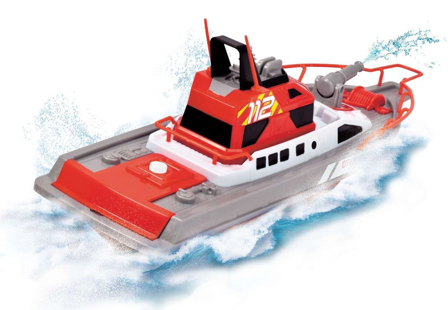 Nuotoliniu būdu valdoma Gaisrinė valtis Dickie Toys kaina ir informacija | Žaislai berniukams | pigu.lt
