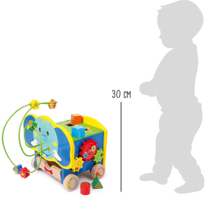 Veiklos kubas Small Foot Dramblys цена и информация | Žaislai kūdikiams | pigu.lt