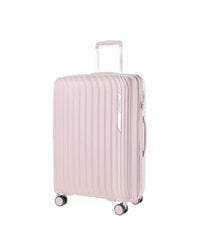 Vidutinis lagaminas Puccini PP024B, M, rožinis kaina ir informacija | Lagaminai, kelioniniai krepšiai | pigu.lt