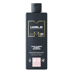 Tonuojantis plaukų šampūnas Label.m Cool Blonde, 300 ml kaina ir informacija | Šampūnai | pigu.lt