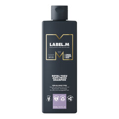 Glotninamasis plaukų šampūnas Label.m Royal Yuzu Anti-Frizz, 300 ml kaina ir informacija | Šampūnai | pigu.lt