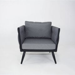 Fotelis DM Grili, pilkas kaina ir informacija | Svetainės foteliai | pigu.lt