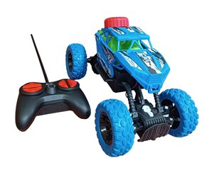 Radijo bangomis valdomas Monster Truck automobilis, mėlynas kaina ir informacija | Žaislai berniukams | pigu.lt