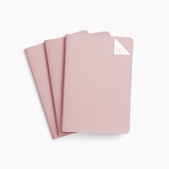 Užrašų knygutė A Good Company A6, rožinė, 3 vnt. цена и информация | Тетради и бумажные товары | pigu.lt