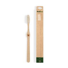 Bambukinis dantų šepetėlis (minkštas) Bambaw kaina ir informacija | Dantų šepetėliai, pastos | pigu.lt