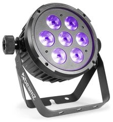 Šviesos efektai BeamZ BT280 LED Flat Par 7x10W 6-in-1 RGBAW-UV kaina ir informacija | Dekoracijos šventėms | pigu.lt