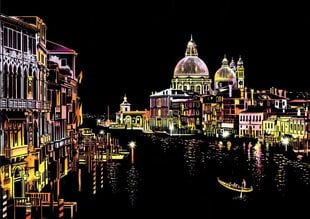 Kартина на скрапборде Yueluu Венеция A3 цена и информация | Принадлежности для рисования, лепки | pigu.lt