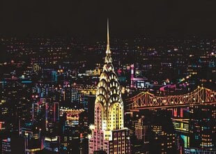 Kартина на скрапборде Yueluu Нью-Йорк A3 цена и информация | Принадлежности для рисования, лепки | pigu.lt