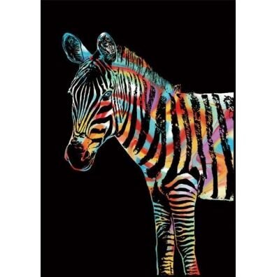 Braižymo paveikslas Yueluu Zebra A3 kaina ir informacija | Piešimo, tapybos, lipdymo reikmenys | pigu.lt