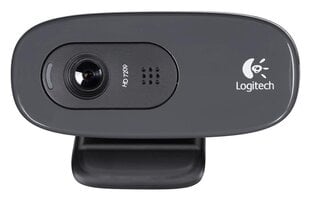 Веб-камера с микрофоном LOGITECH HD C270, черная цена и информация | Logitech Компьютерная техника | pigu.lt