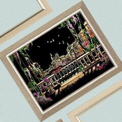 Kартина на скрапборде Yueluu Венеция A3 цена и информация | Принадлежности для рисования, лепки | pigu.lt