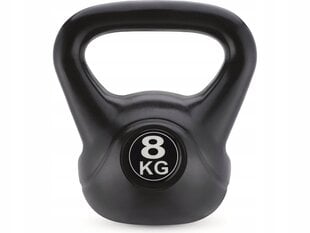 Sportinis svoris Gymtek G-66558, 8 kg, juodas kaina ir informacija | Svoriai, svarmenys, štangos | pigu.lt